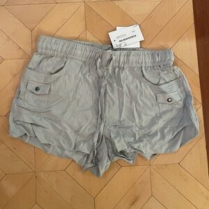 Gray Cargo Shorts